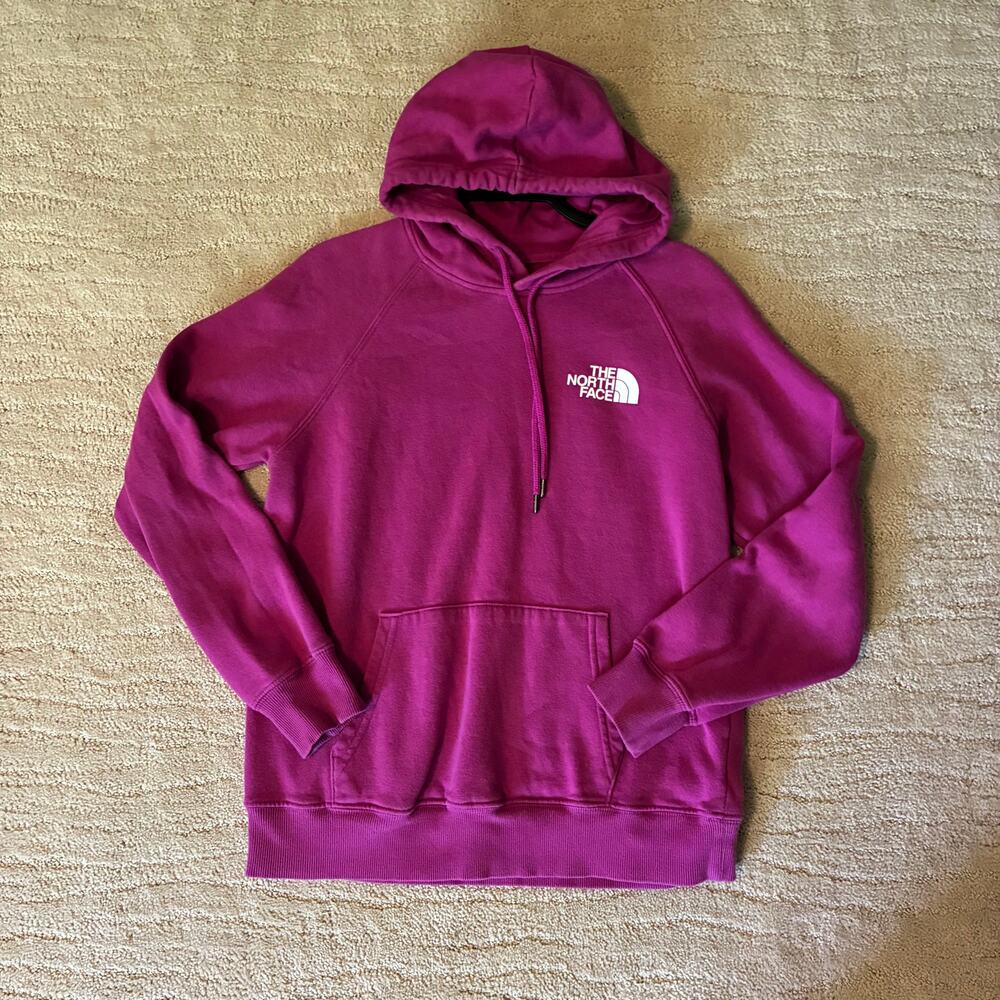The North Face Women S Circular Design Purple Hoodie Sweatshirt Gorpcore Outdoor